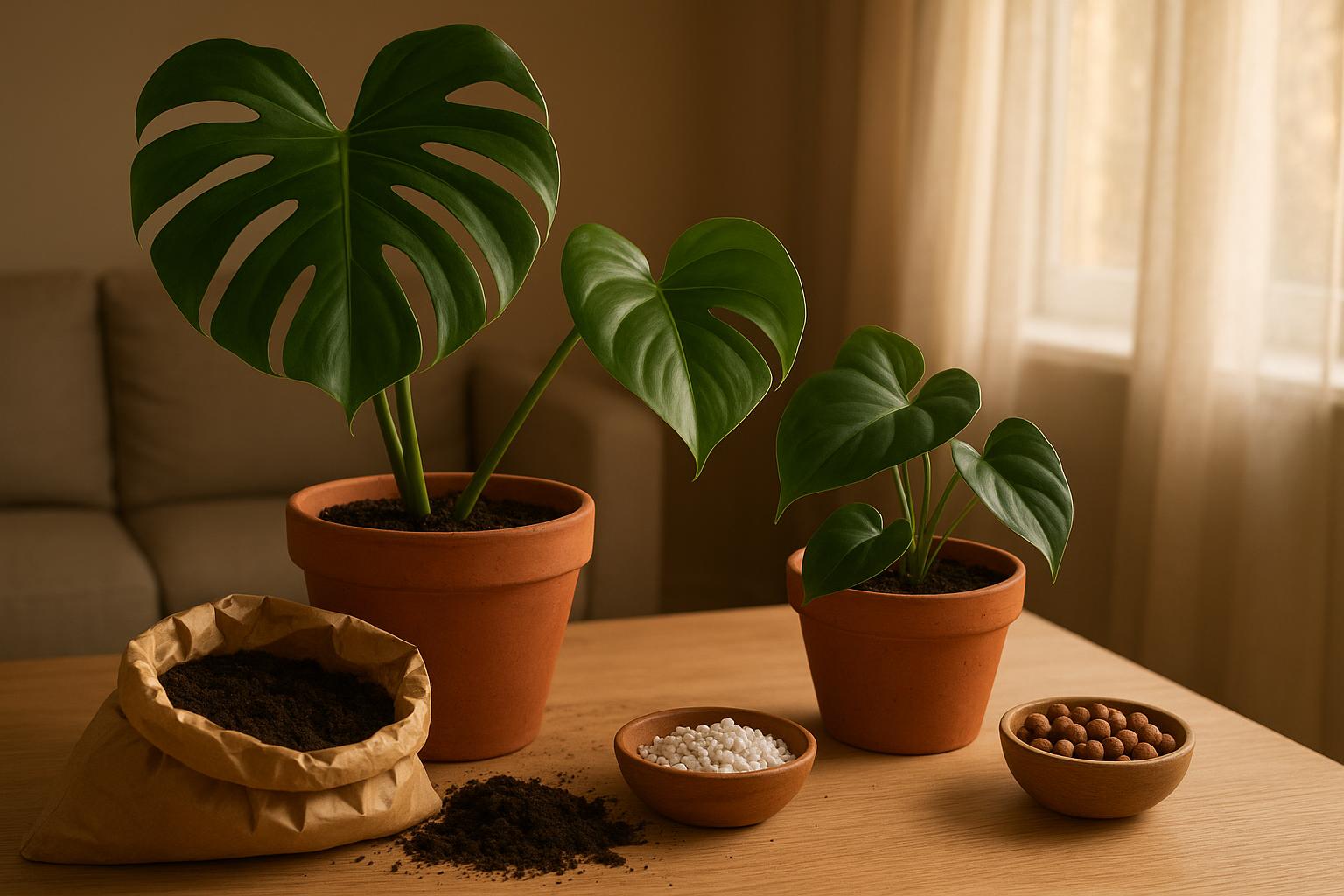 Primo rinvaso dopo l’acquisto: come mettere a proprio agio le piante tropicali da interno in autunno