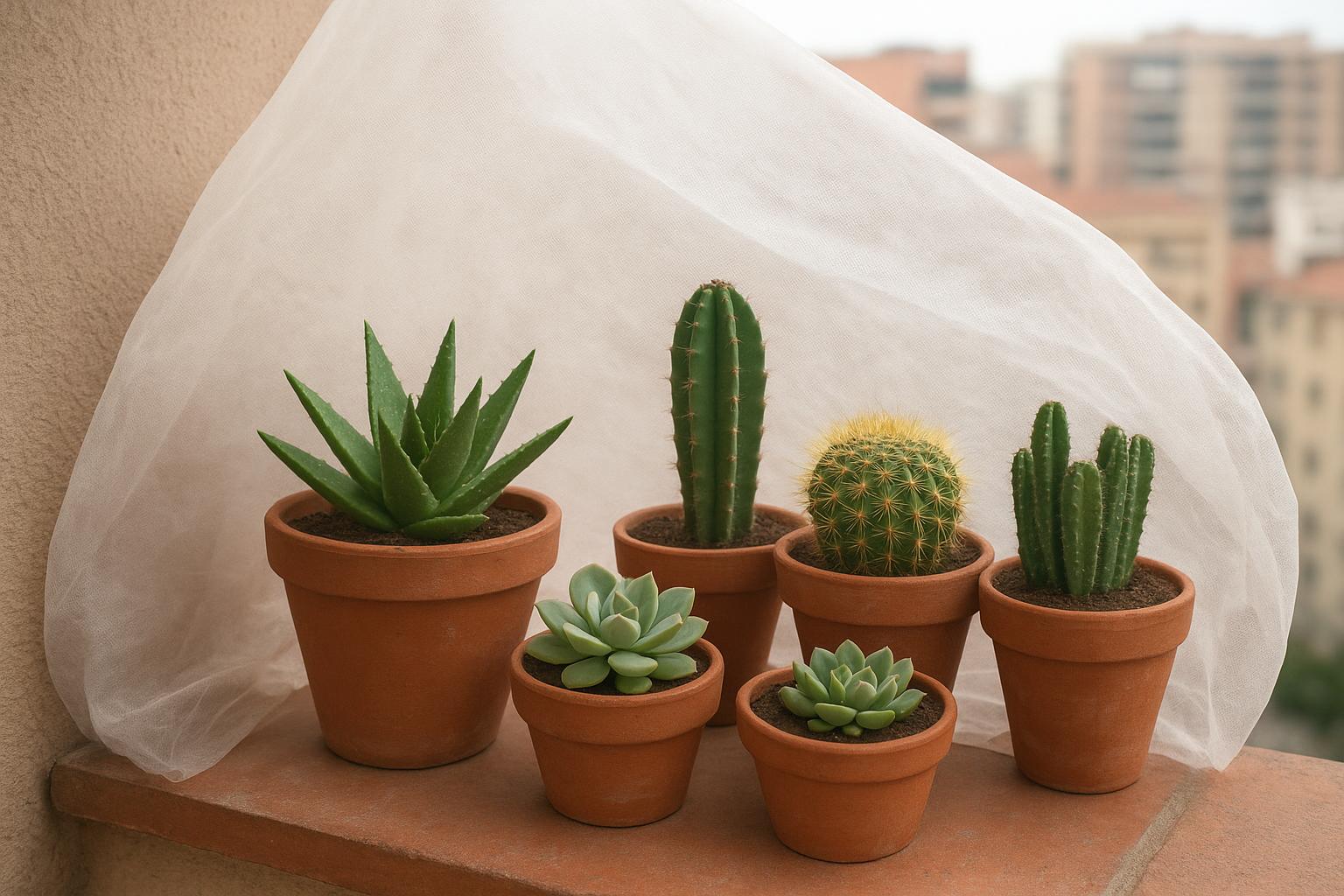 Come svernare le piante grasse sul balcone: strategie diverse per climi miti e continentali