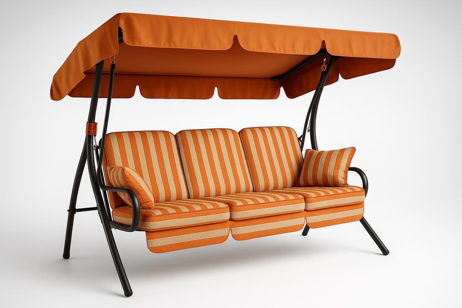 Angerer Comfort Dondolo 3 posti Design Meran, il dondolo da giardino imbottito per rilassarsi tra le piante