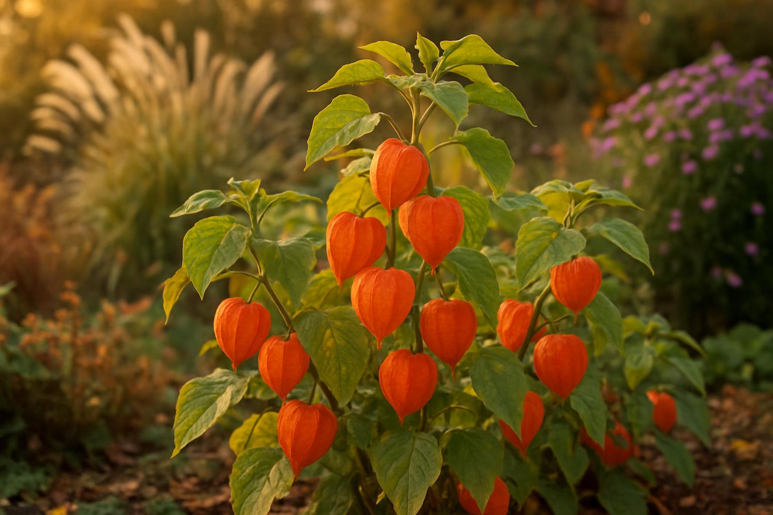 Physalis alkekengi in giardino: le lanterne cinesi che illuminano l’autunno