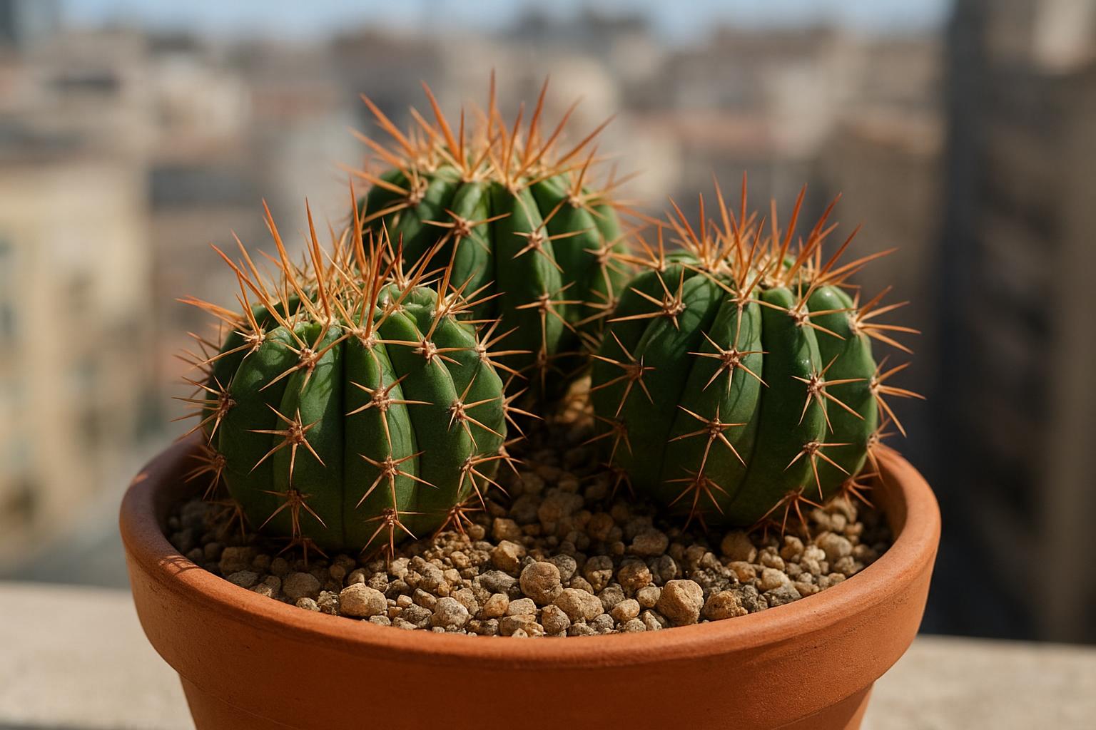 Ferocactus in vaso sul balcone: come coltivare i cactus a botte dal primo fresco di settembre