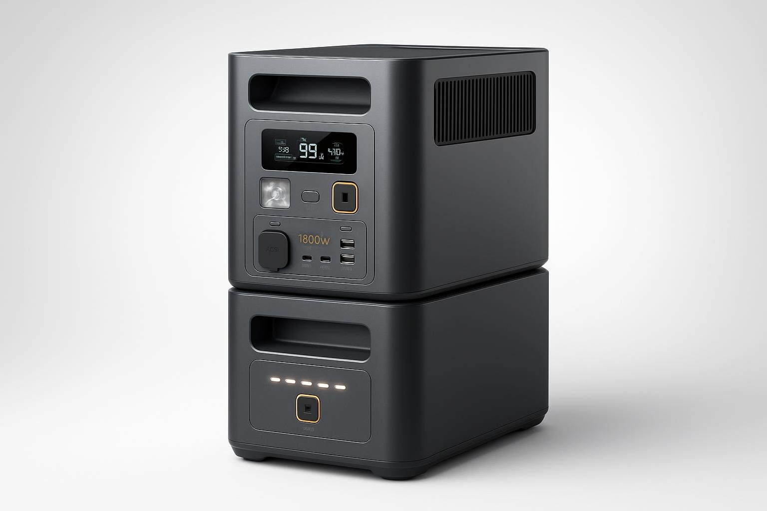 AFERIY 2048Wh generatore elettrico portatile, energia sicura per illuminare il giardino e la serra