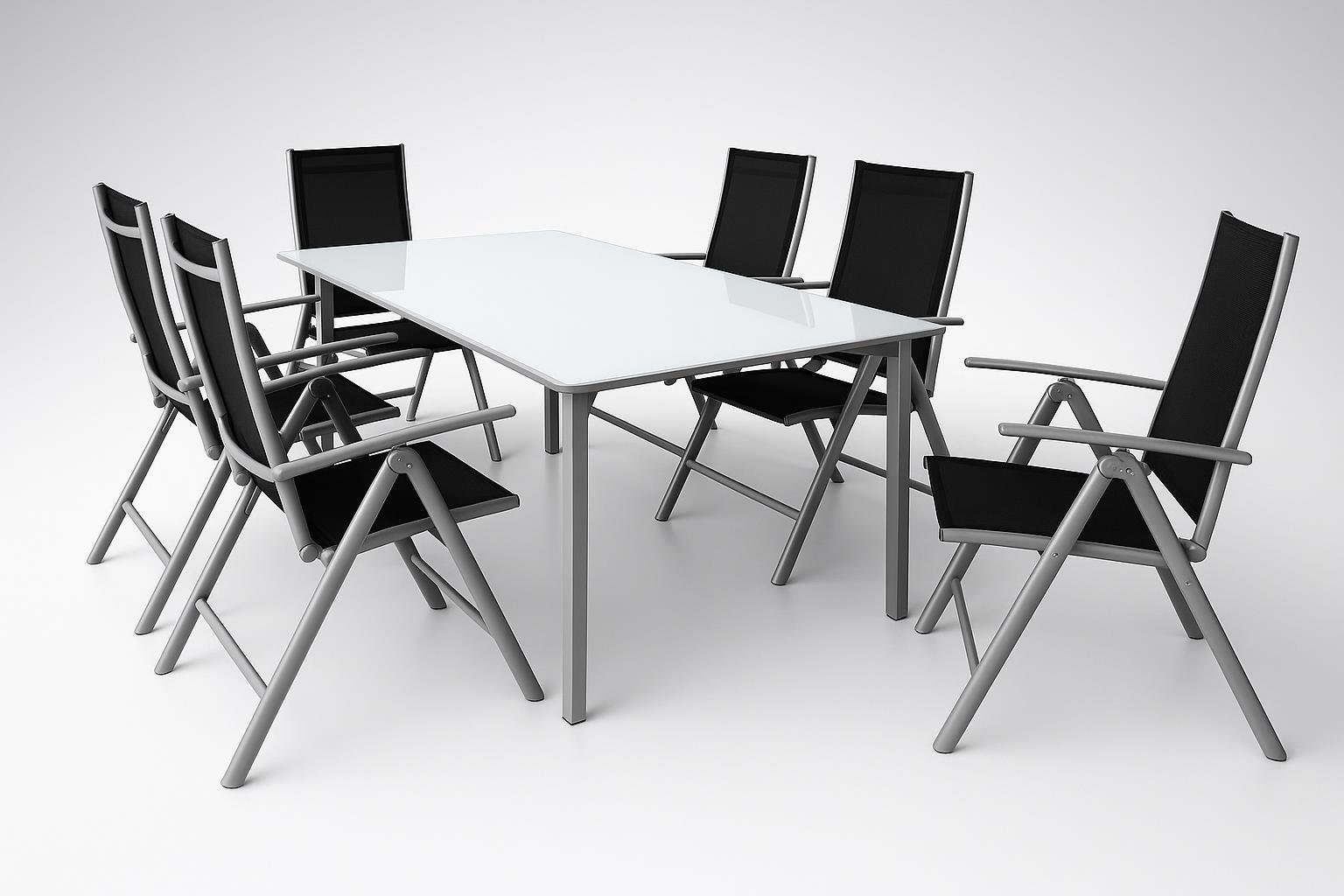 Set tavolo e sedie da giardino Casaria Bern, occasione ideale per rinnovare la zona pranzo all’aperto