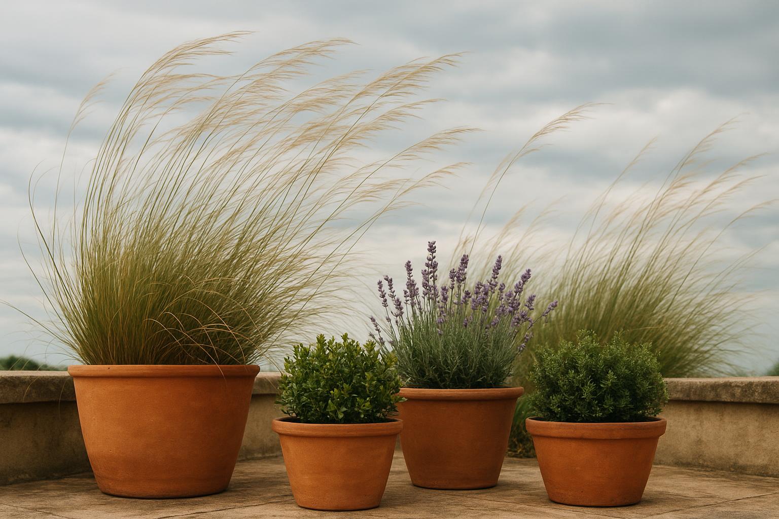 Piante da esterno per terrazzi ventosi a inizio autunno: 6 specie che reggono sbalzi di temperatura e prime piogge
