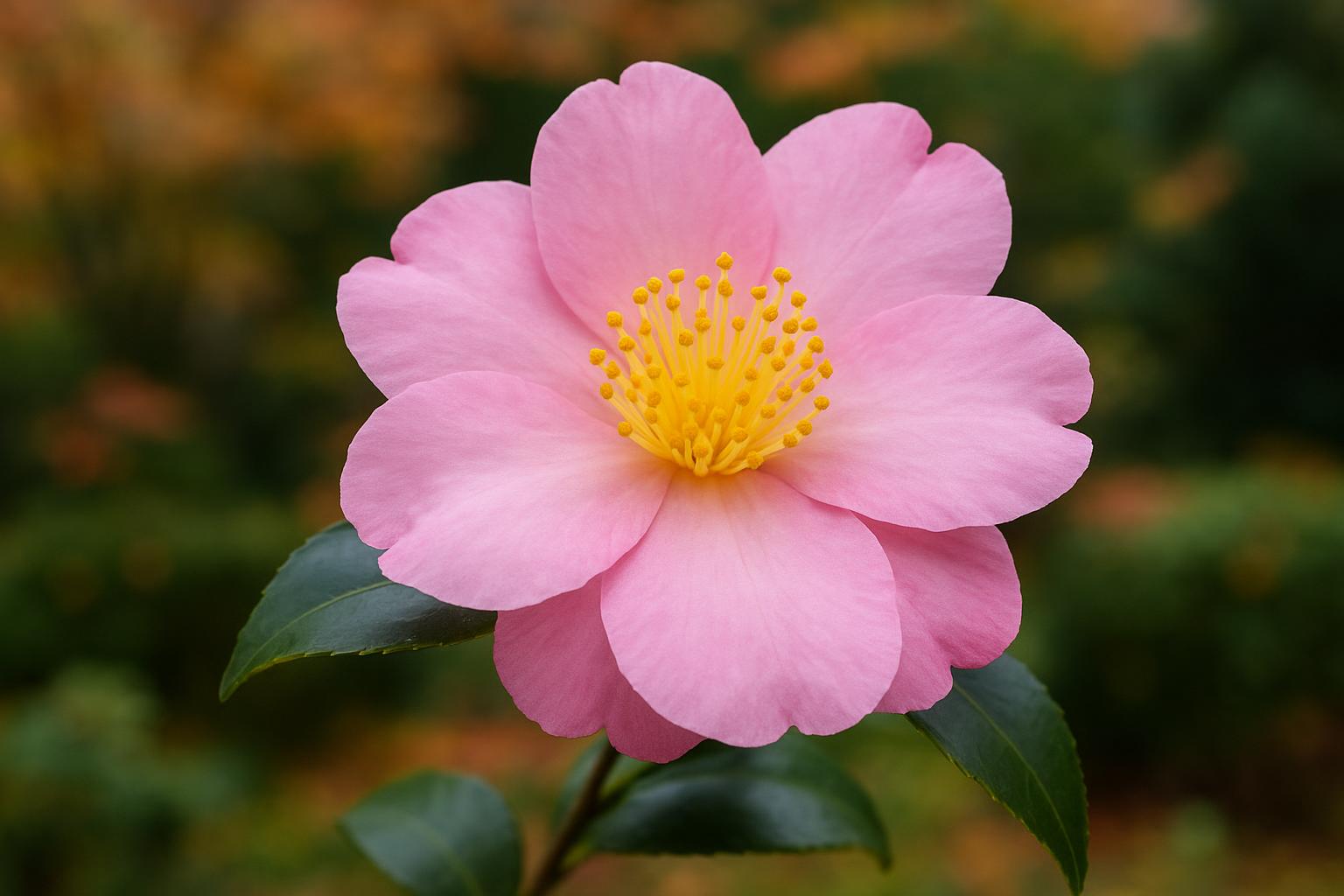 Camelia sasanqua in giardino: fioriture di fine autunno da preparare a settembre