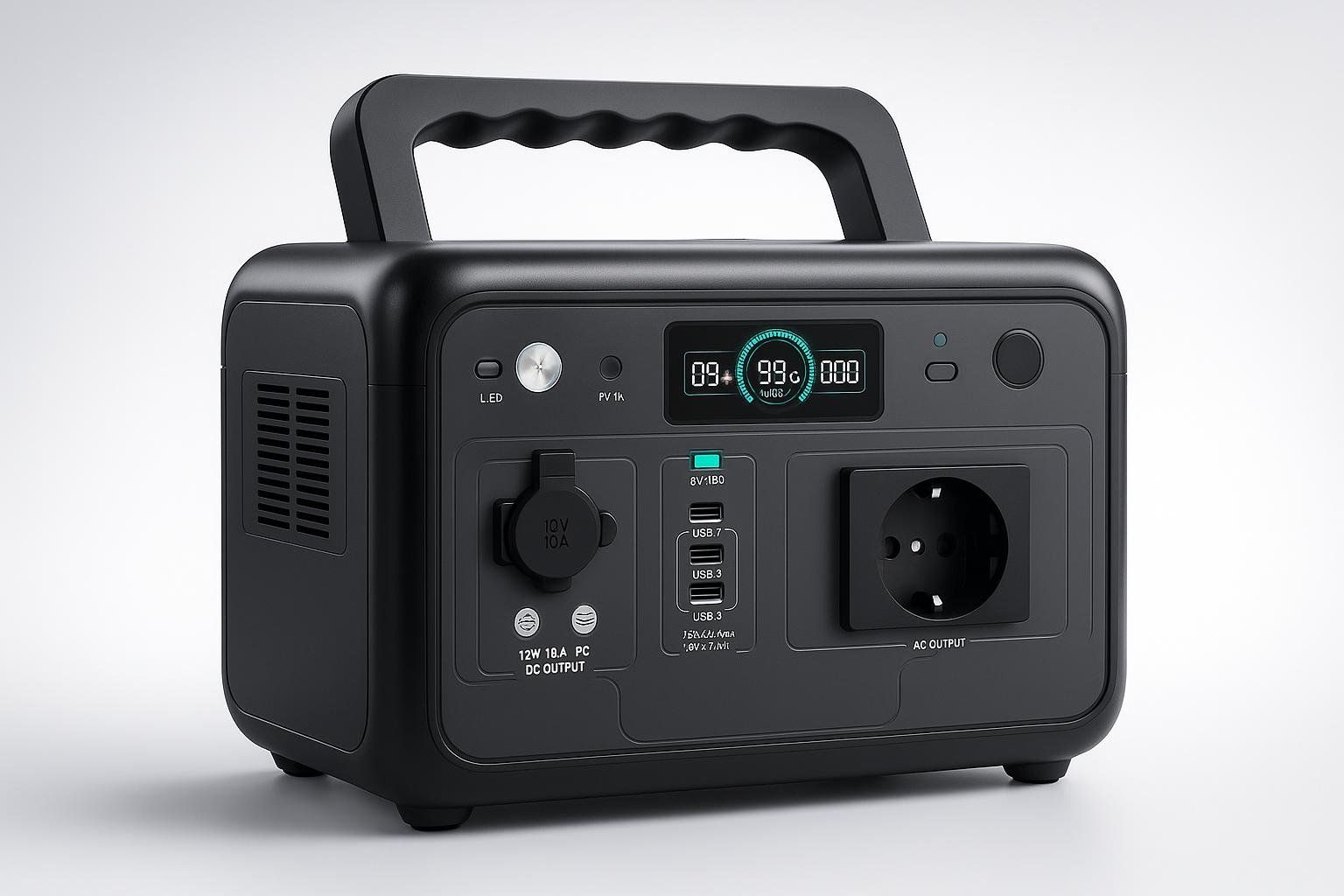 OUKITEL P800 stazione di energia portatile, alleata del giardino e dell’orto alimentata dal sole