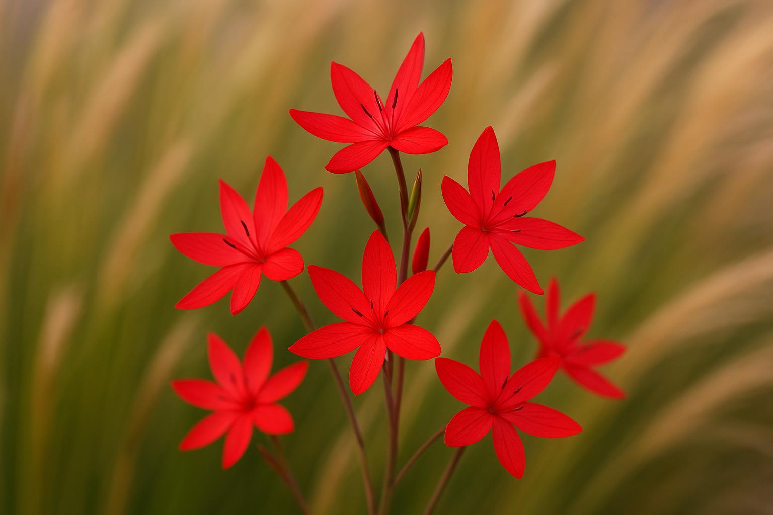Schizostylis (Hesperantha coccinea): il fiore a stella che illumina il giardino in autunno