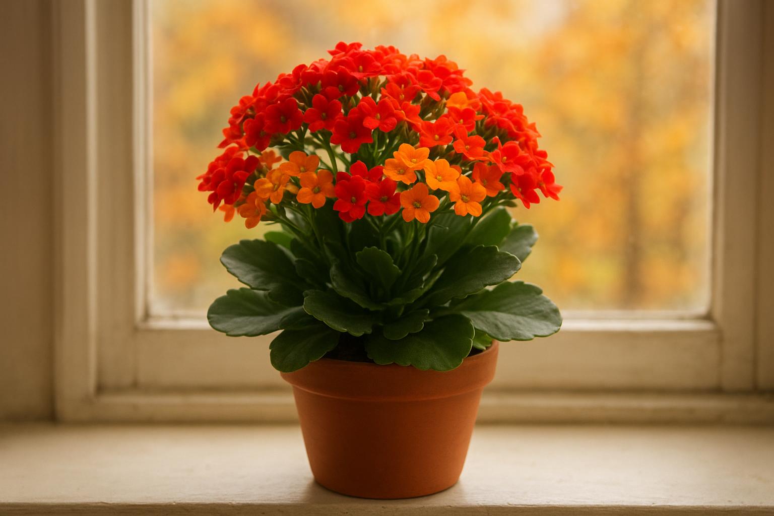 Kalanchoe blossfeldiana: la pianta grassa fiorita perfetta per illuminare l’autunno in casa