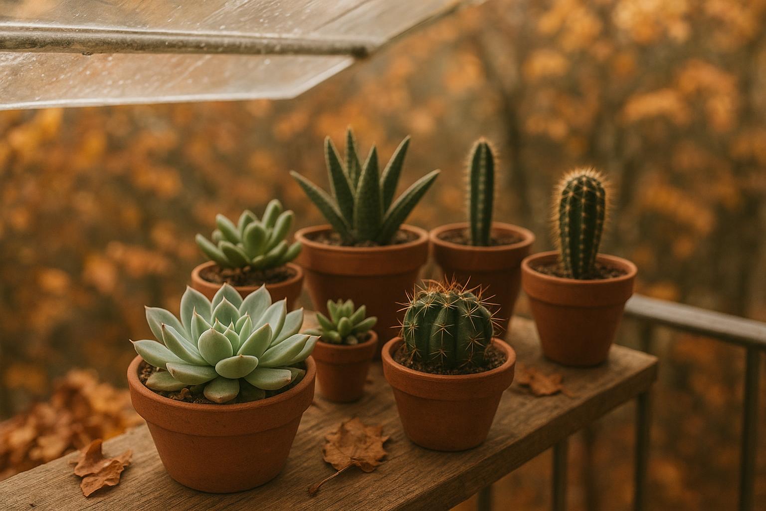 Piante grasse e cactus a ottobre: come preparare la collezione al ricovero invernale