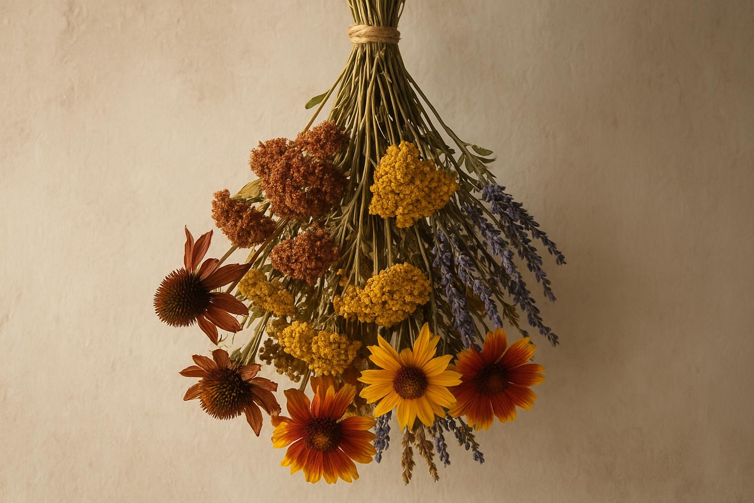 Fiori perenni autunnali da essiccare: 7 specie da coltivare per mazzi secchi invernali