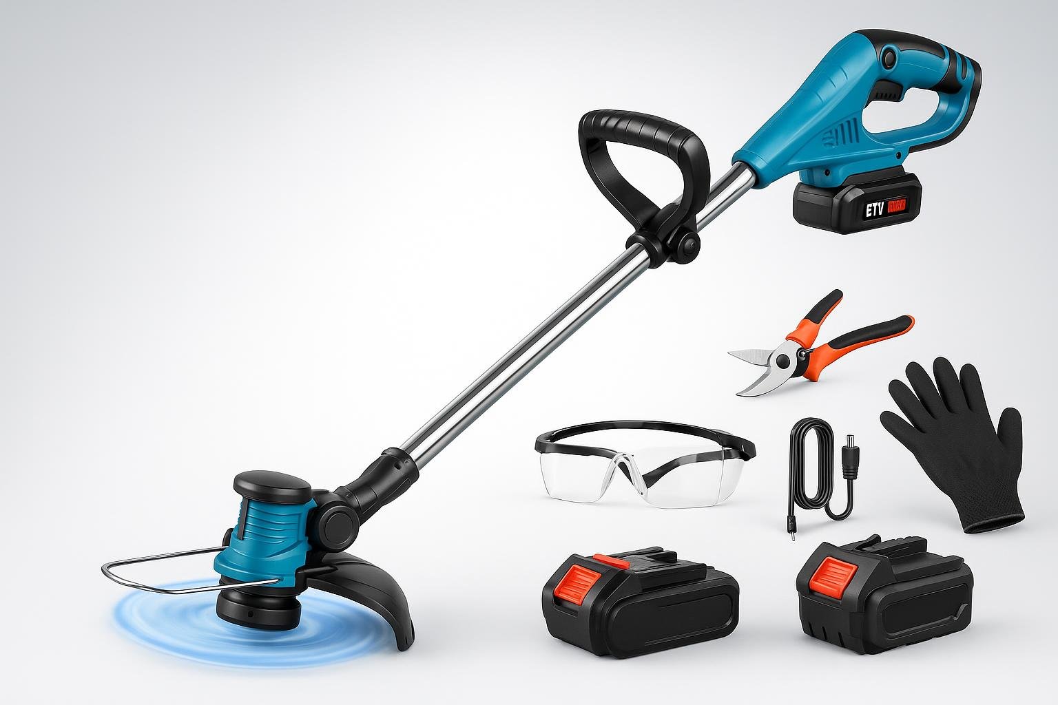 Tagliabordi e decespugliatore 2-in-1 a batteria, super prezzo Amazon per rifinire il giardino in autunno
