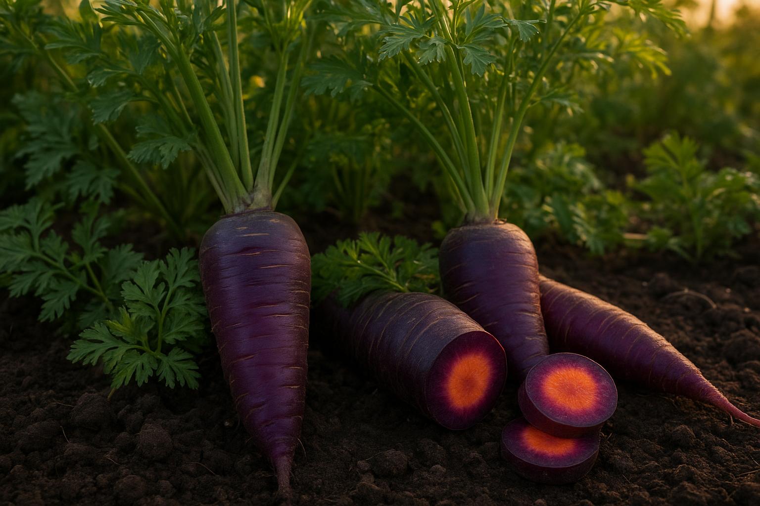 Carote viola nell’orto autunnale: come seminarle a ottobre per raccolti dolci e colorati