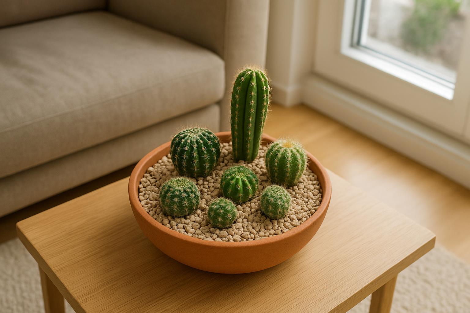 Cactus in ciotole comunitarie in casa: come progettare, piantare e gestire una composizione sana