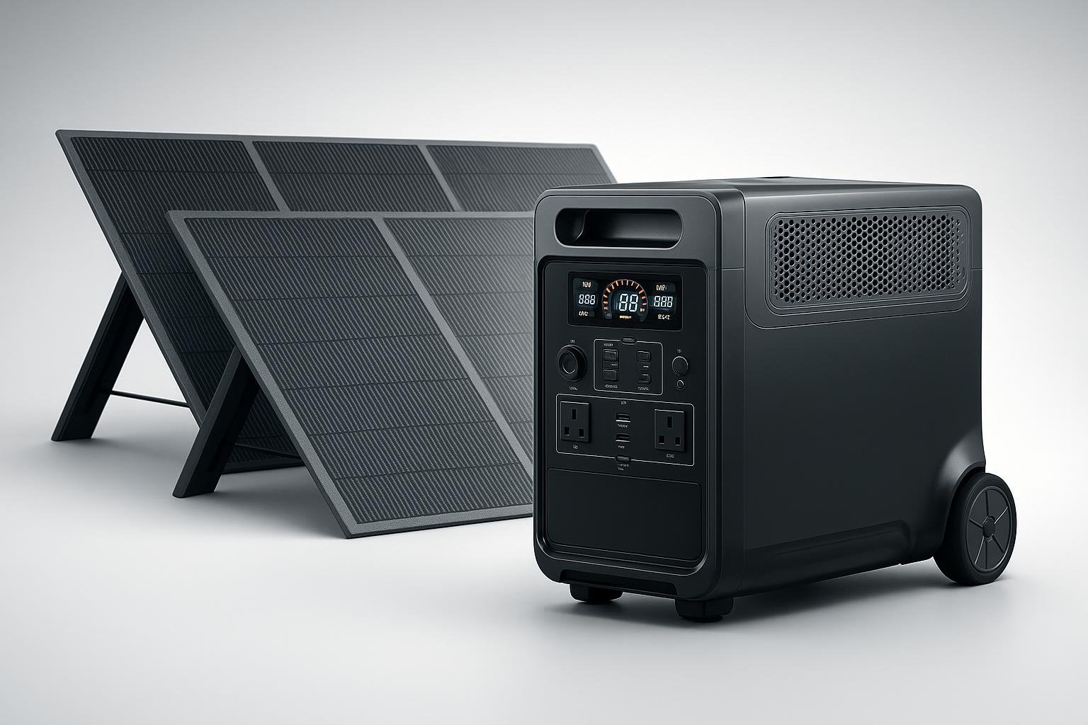 AFERIY generatore elettrico solare 3600 W con pannelli pieghevoli, la centrale portatile per giardino e campeggio ora a prezzo ribassato su Amazon