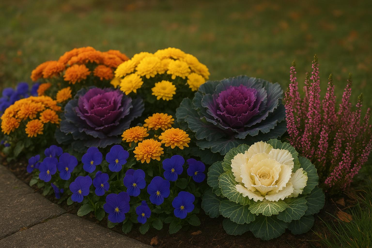 Fiori autunnali da bordura bassa: 7 specie ideali per il fronte delle aiuole di ottobre