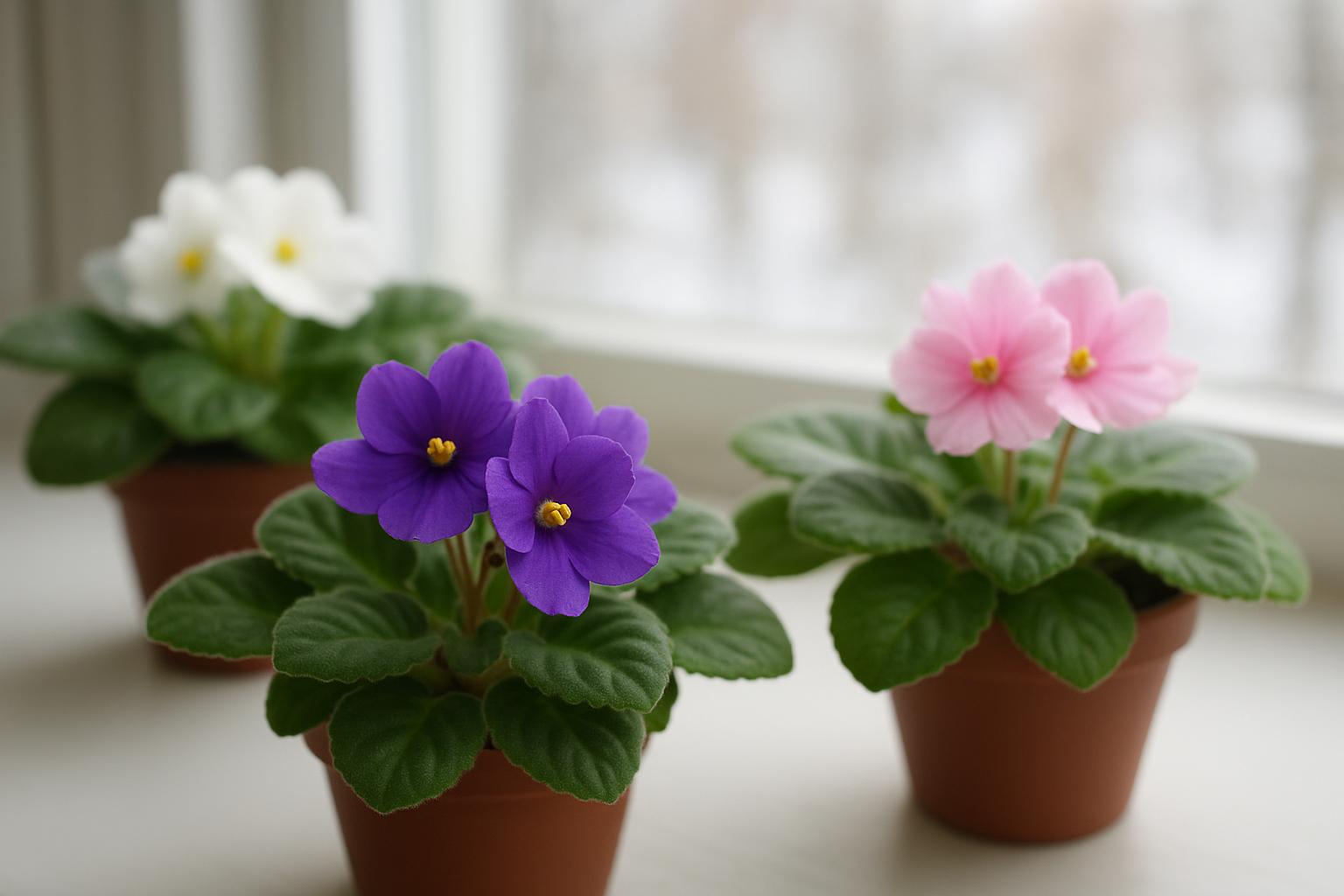 Viole africane (saintpaulia) in fiore da ottobre a marzo: come coltivarle senza errori