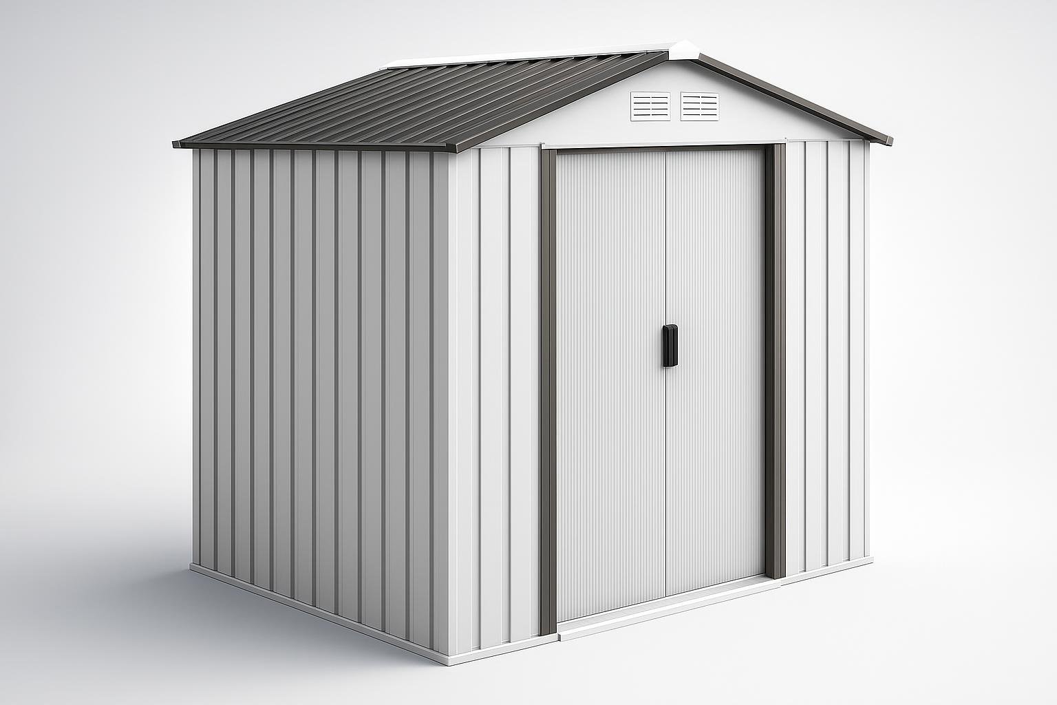Casetta da giardino Outsunny 2,5 m², soluzione compatta per attrezzi e vasi