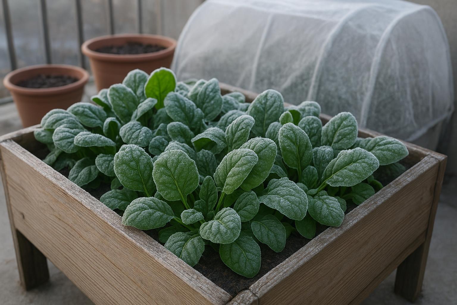 Spinaci invernali in orto e balcone: semine di ottobre per raccolti fino a primavera