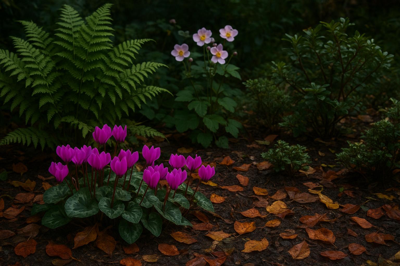 Fiori da sottobosco per l’autunno: 5 specie perfette per angoli ombrosi di giardino e balcone