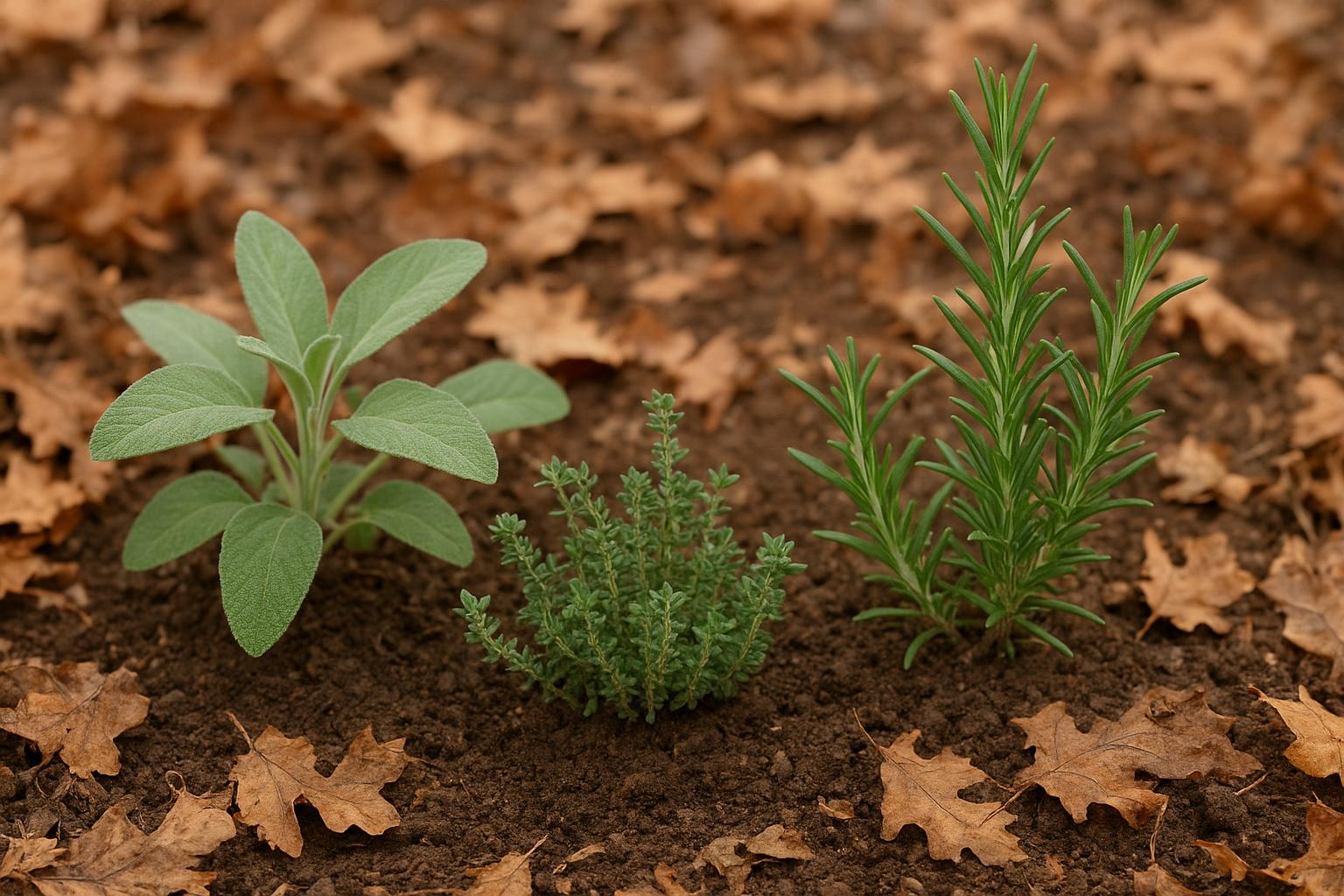 Erbe mediterranee per l’inverno: come dividere e trapiantare salvia, timo e rosmarino a ottobre
