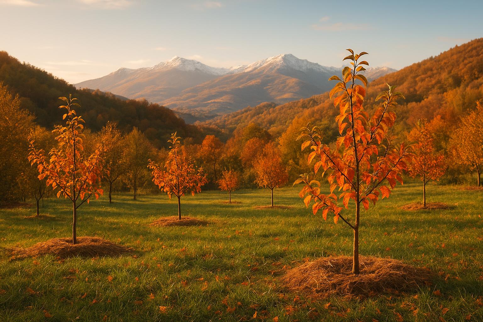 Piccoli alberi da frutto resistenti al freddo: cosa piantare in ottobre nei giardini di montagna