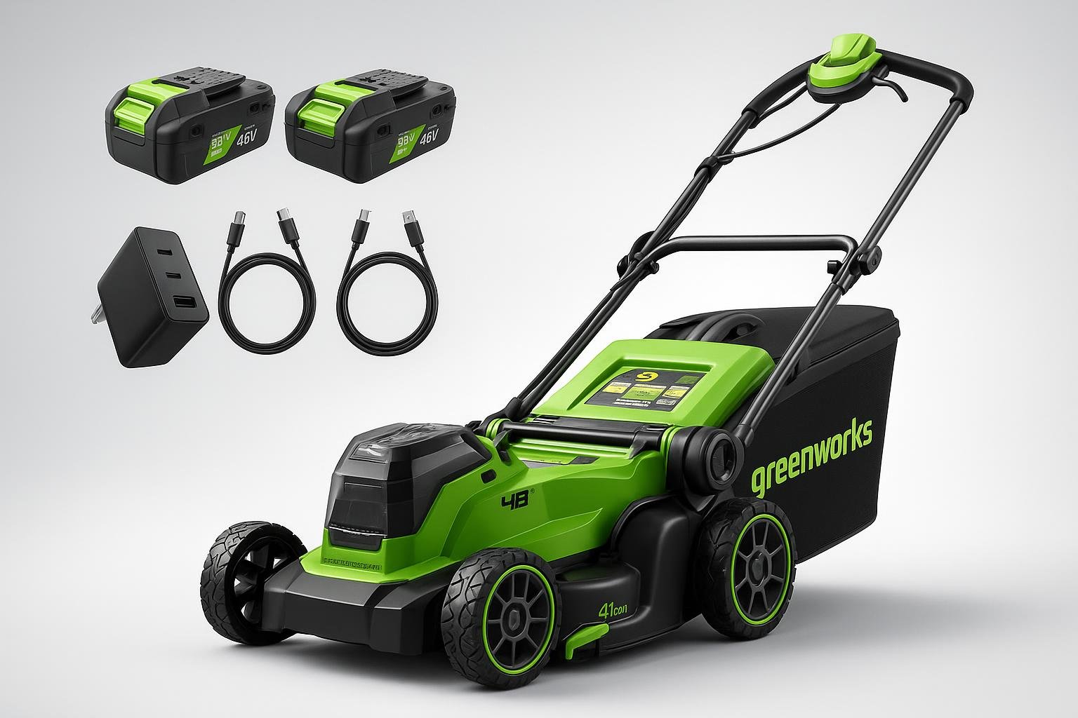 Greenworks 48V tagliaerba a batteria, occasione Amazon per chi vuole dire addio al cavo in giardino