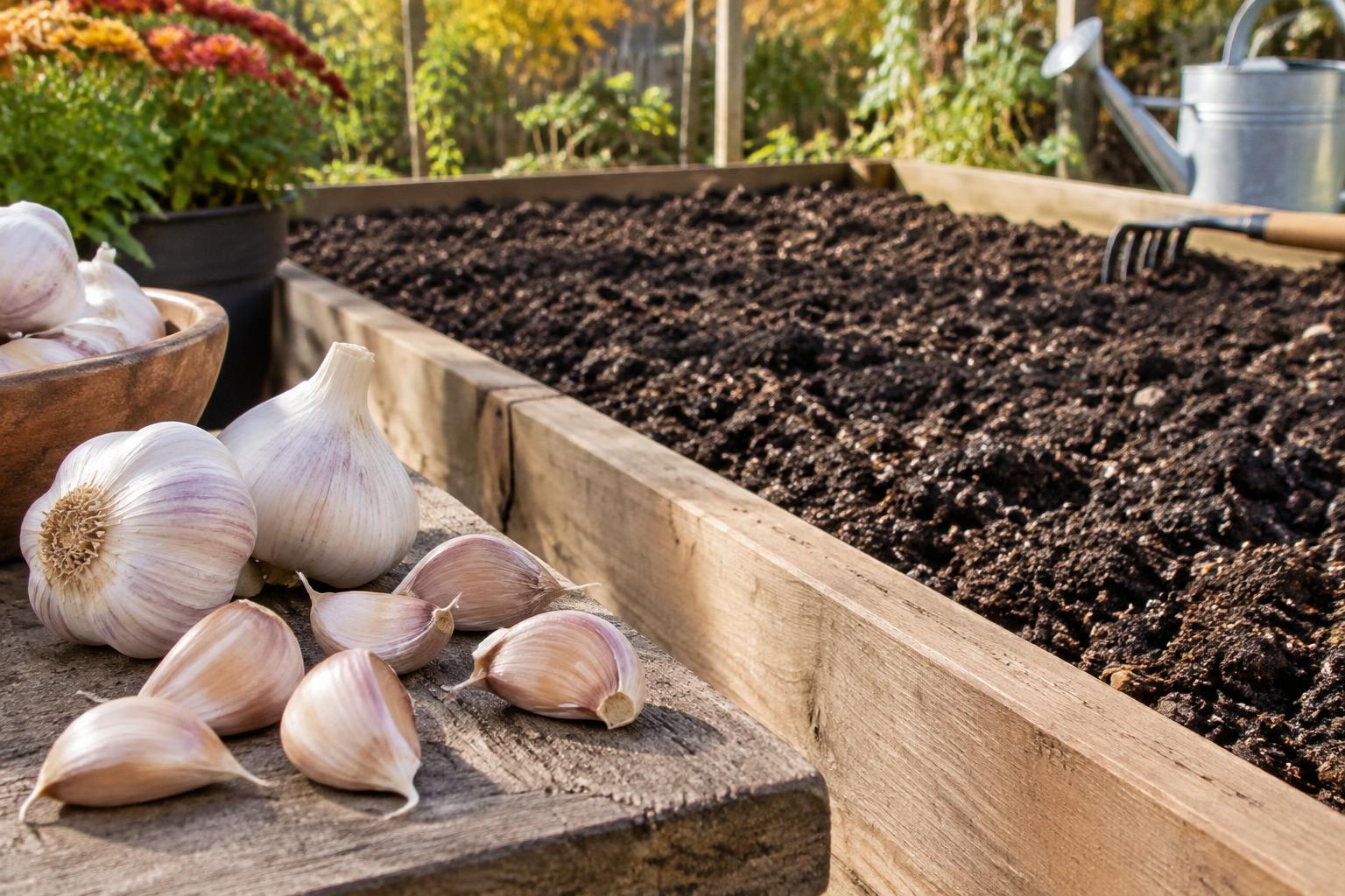 Aglio invernale: come scegliere gli spicchi e preparare il terreno per la semina d’ottobre