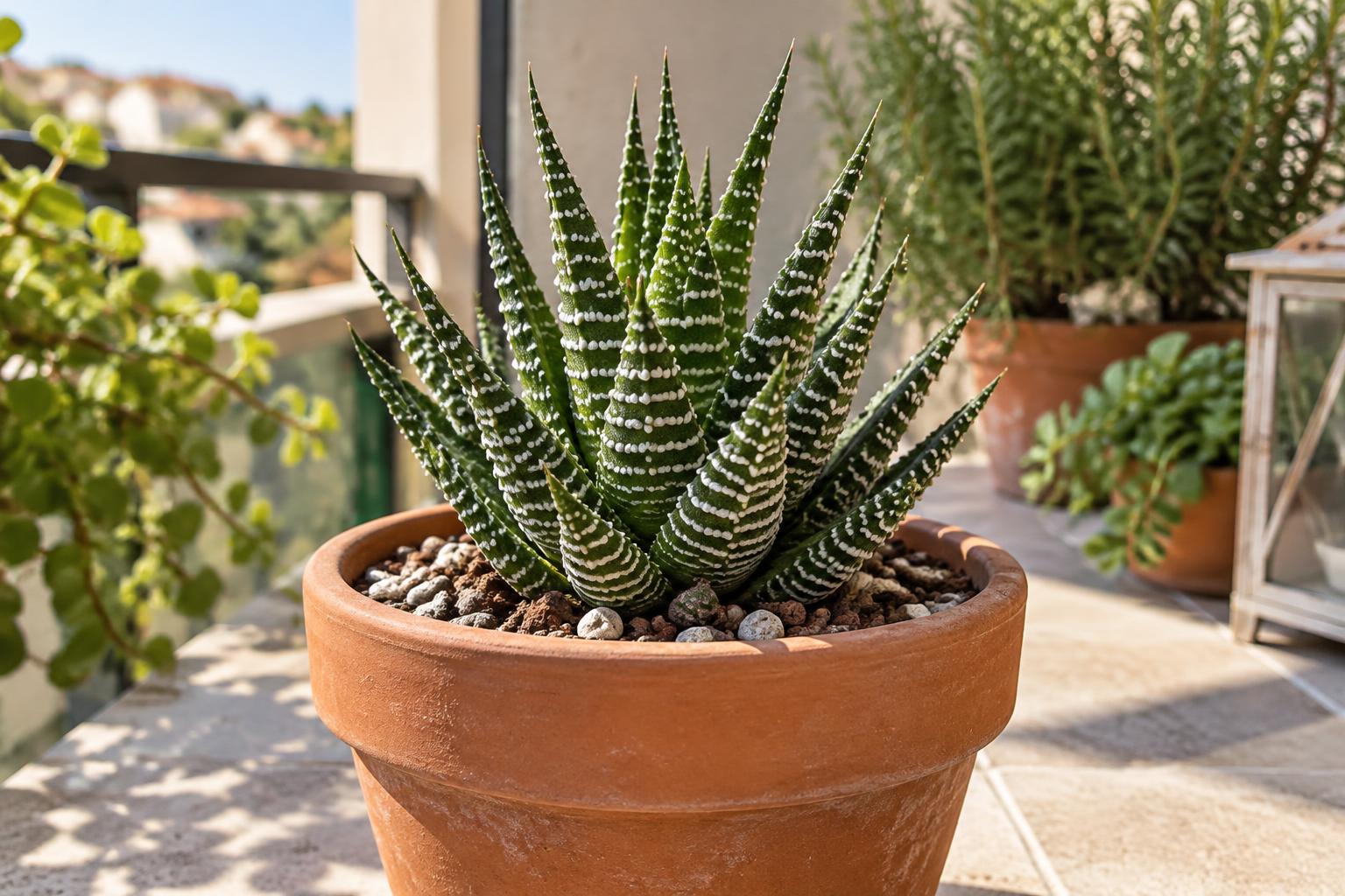 Haworthiopsis attenuata: coltivare la succulenta zebrata tra casa e balcone riparato