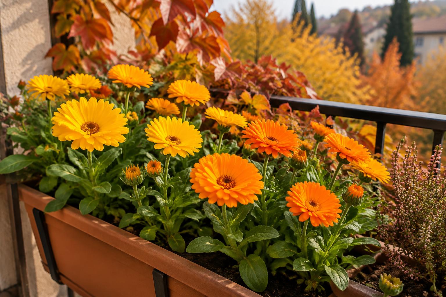 Calendule in autunno: come coltivarle in vaso e in aiuola fino ai primi freddi