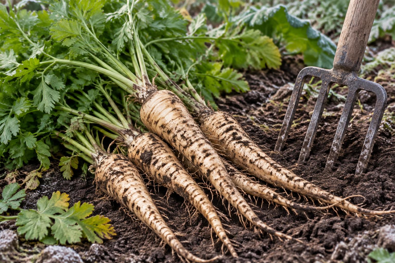 Coltivare la pastinaca nell’orto: semina autunnale e raccolta delle radici
