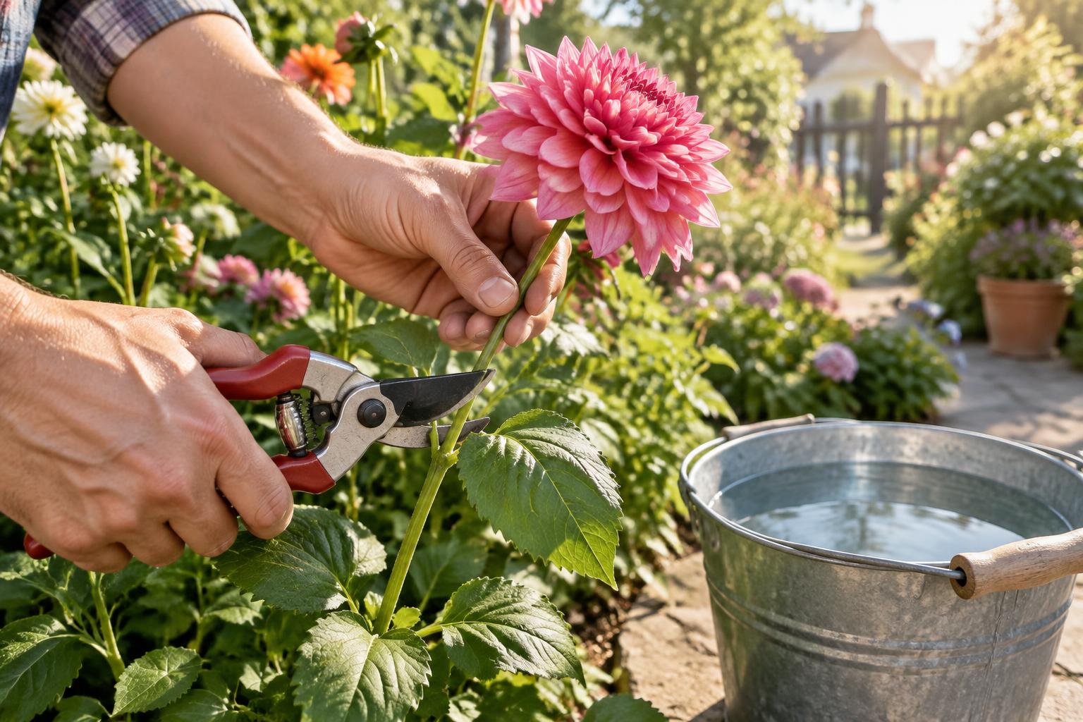 Tagliare i fiori recisi senza rovinare gli steli: tecniche e momento giusto