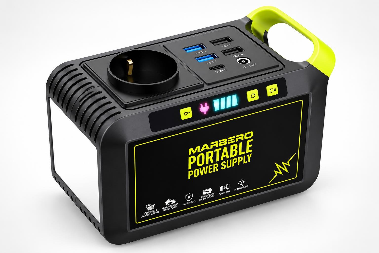 Power station MARBERO da 24.000 mAh in offerta: energia compatta per il campeggio