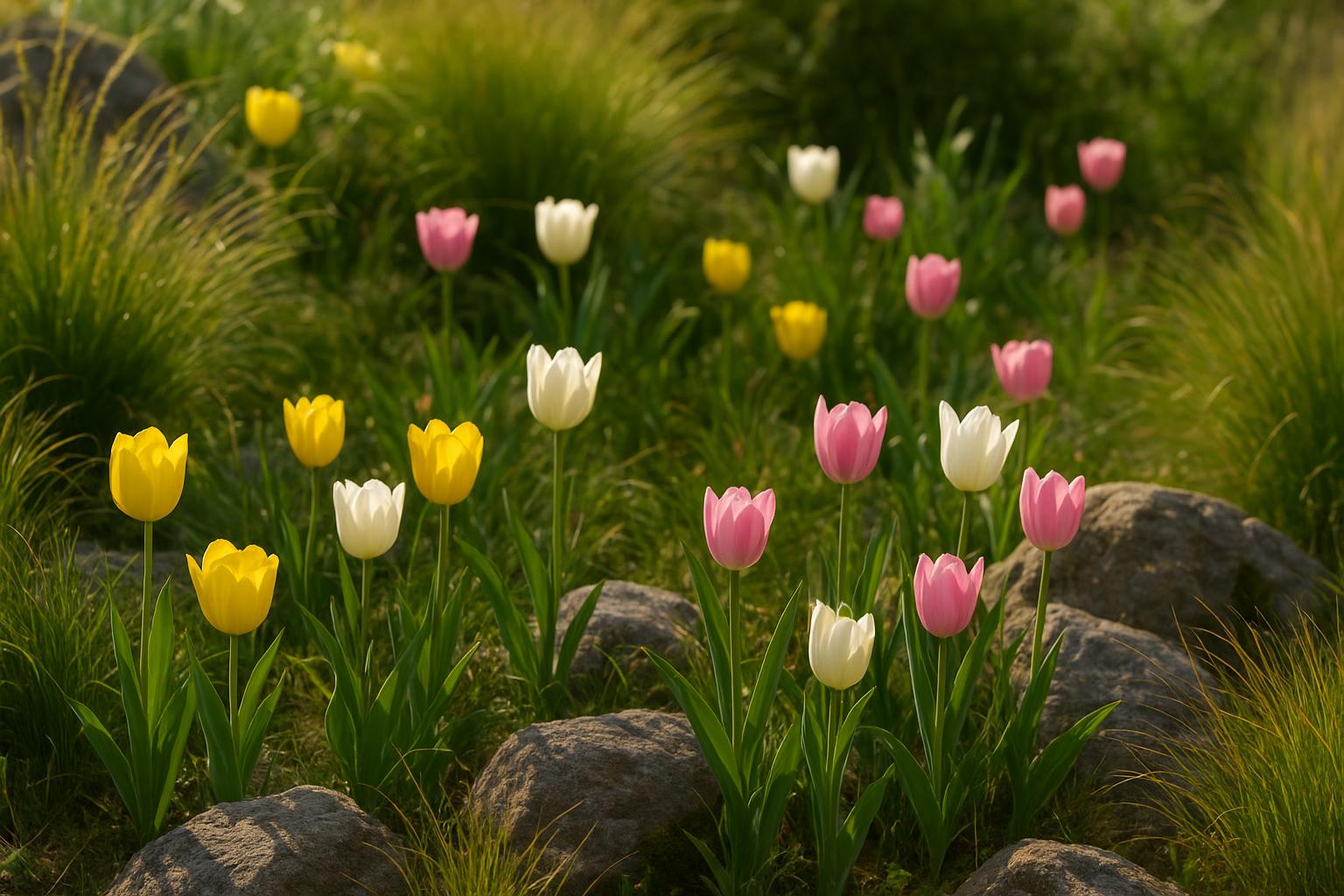 Tulipani botanici in giardino: come piantare i bulbi a ottobre per fioriture naturalizzate