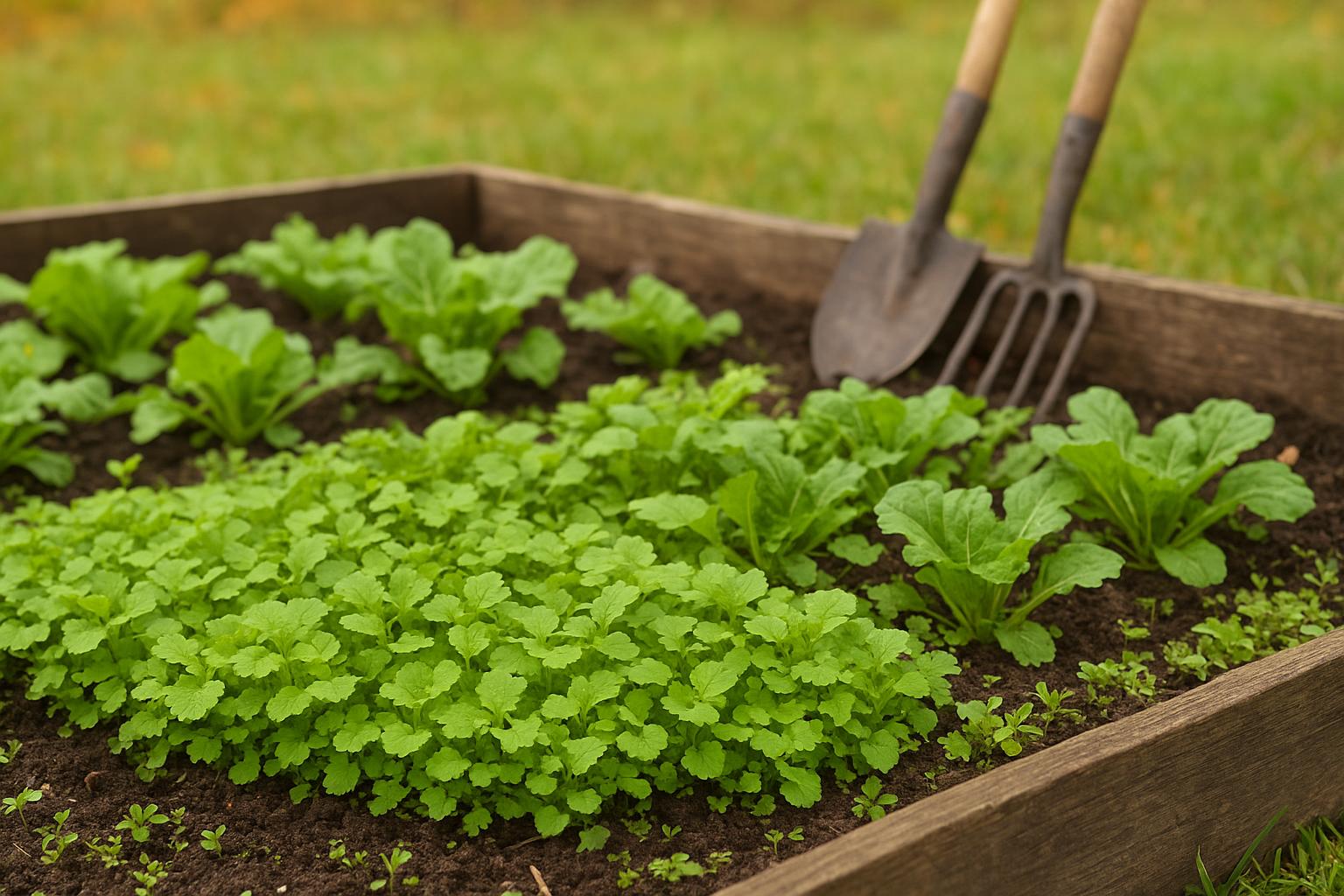 Senape nell’orto autunnale: dalle foglie da insalata al sovescio che rigenera il terreno