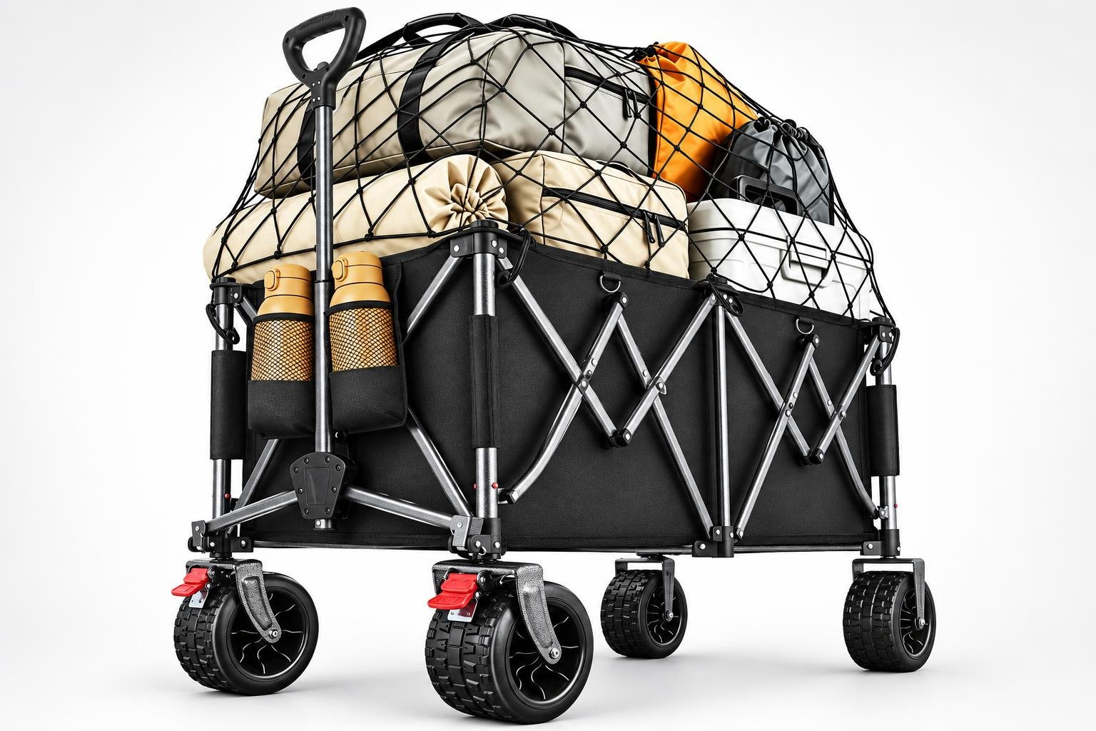 Il carrello YEAUPE PRO da 260 litri: trasportare terriccio e raccolti con meno fatica