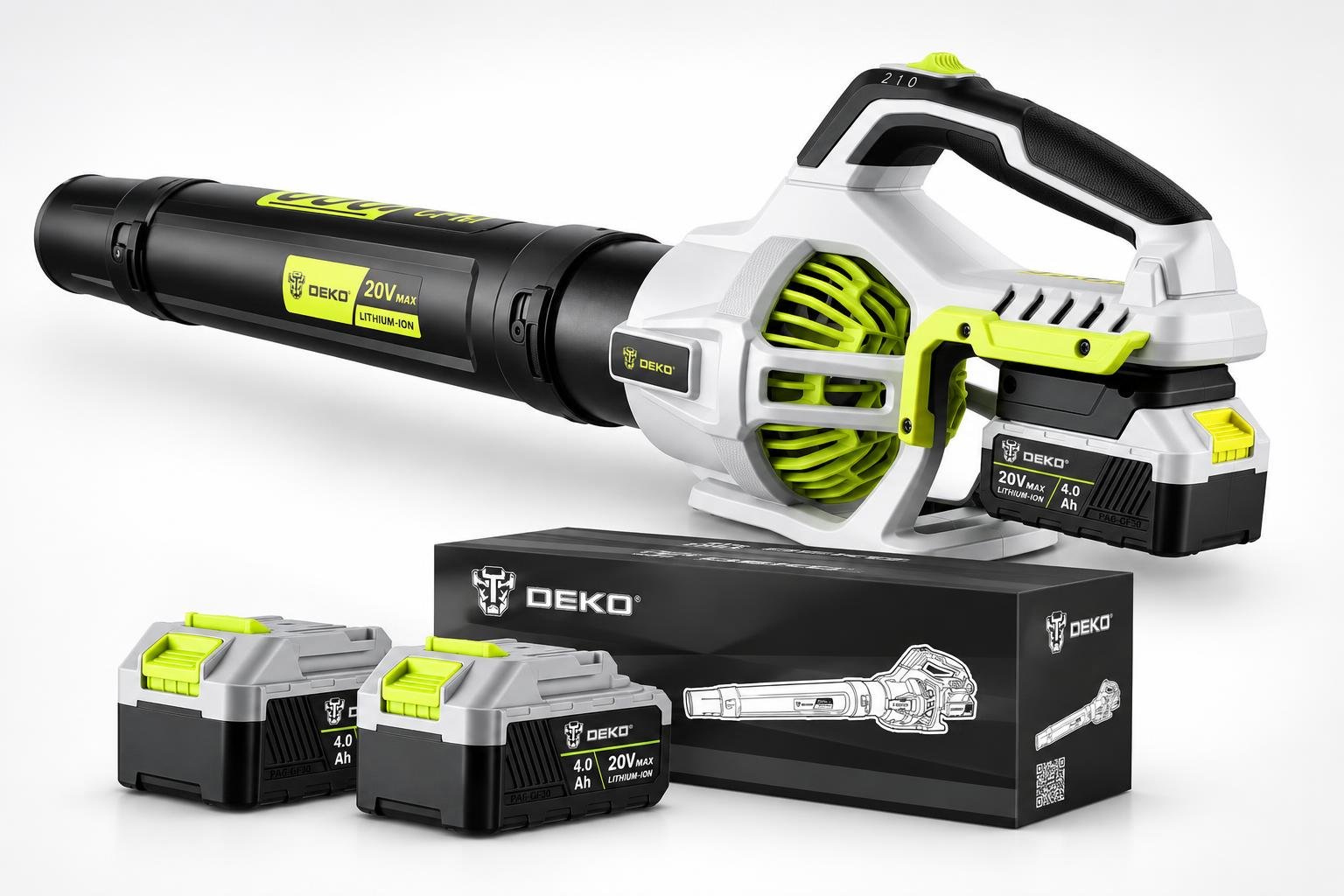 Soffiatore DEKOPRO 20 V: un aiuto leggero per foglie e residui sul patio