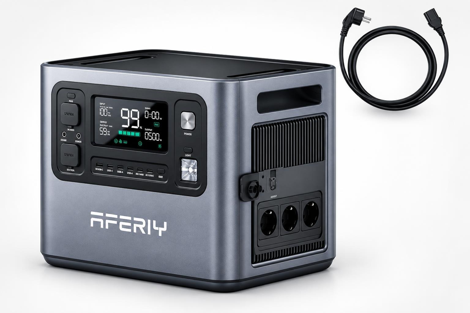 AFERIY P280 in offerta su Amazon: una power station per alimentare gli attrezzi in giardino