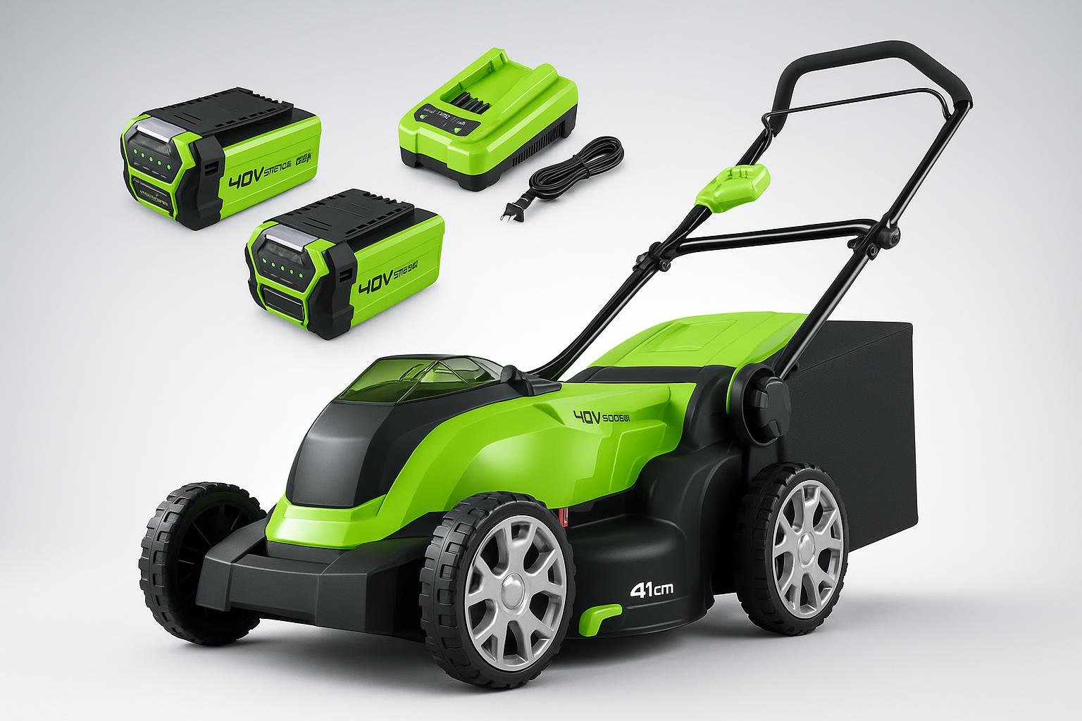 Tagliare il prato senza cavo: il rasaerba a batteria Greenworks 40V per giardini fino a 500 m² ora a prezzo top