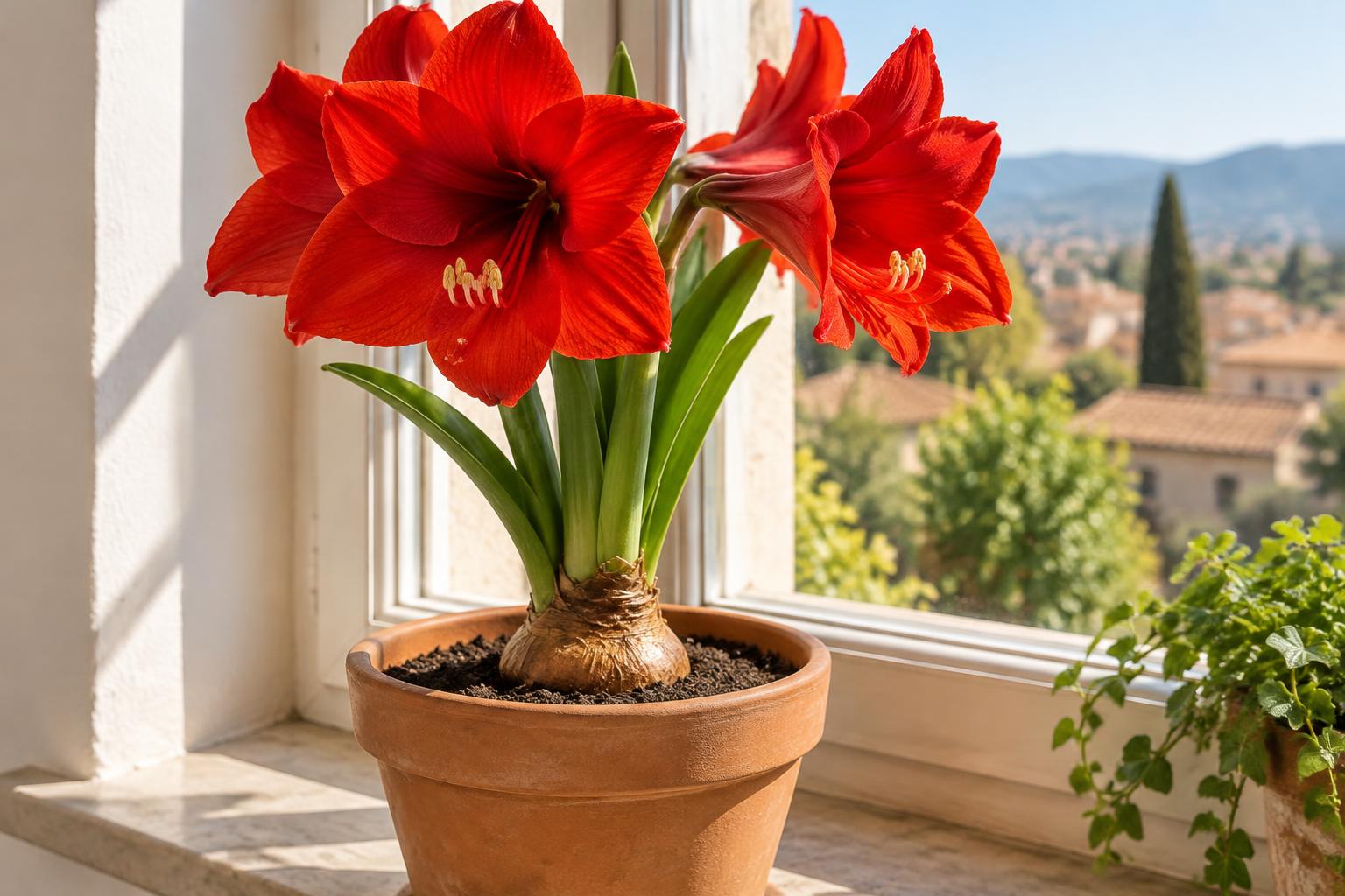 Amarillide in vaso: come coltivare il bulbo per una fioritura invernale spettacolare