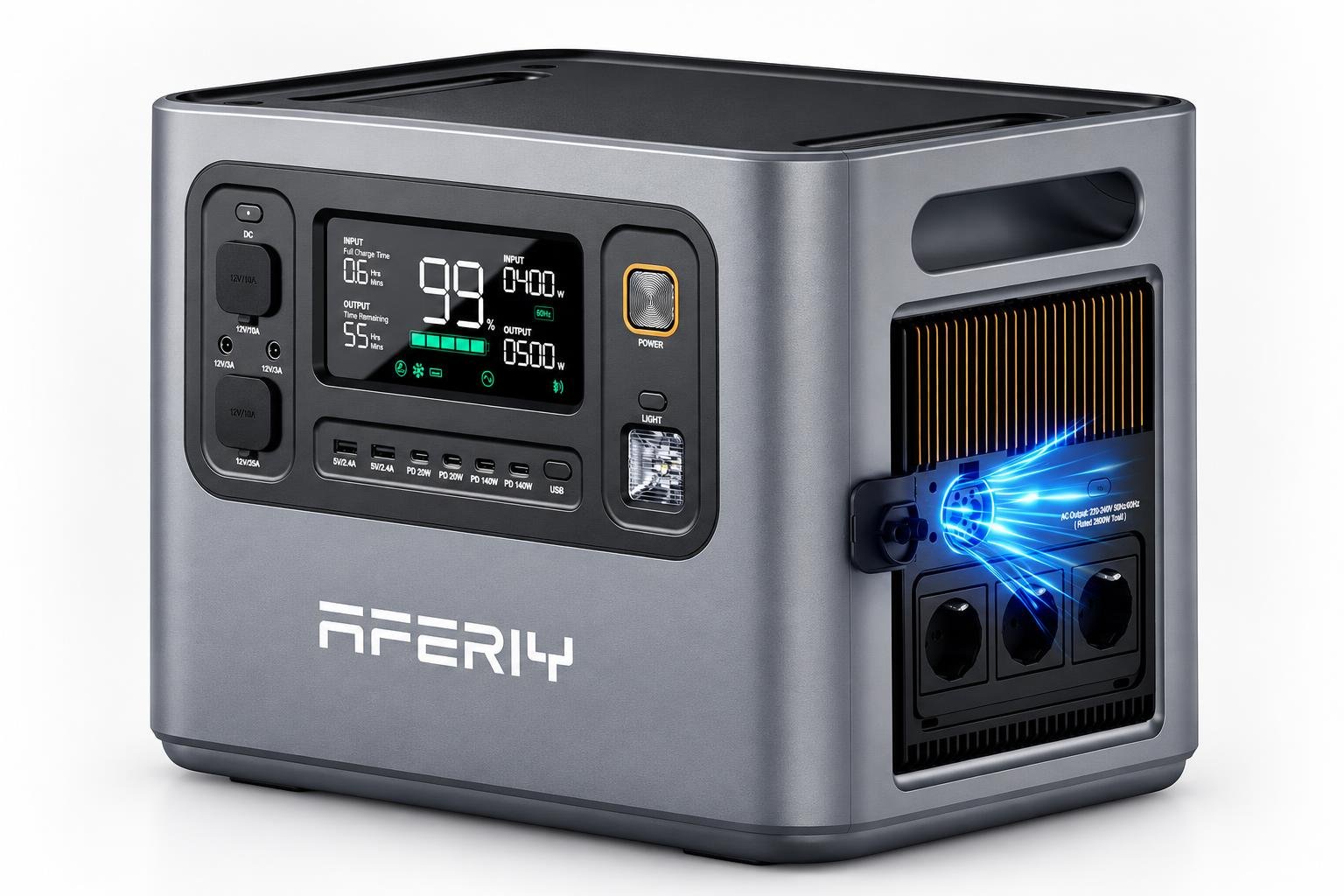 AFERIY P300 in offerta su Amazon: una centrale elettrica portatile per le emergenze in giardino