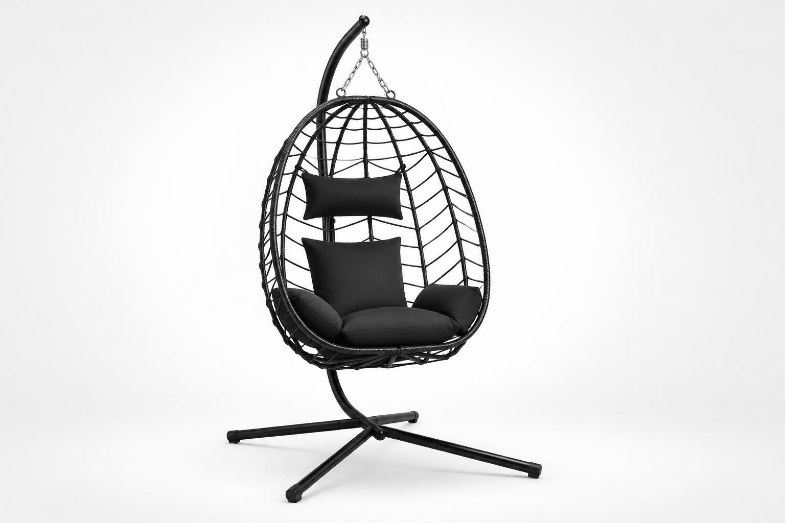Poltrona sospesa Laneetal in offerta su Amazon: un nido di relax tra le piante