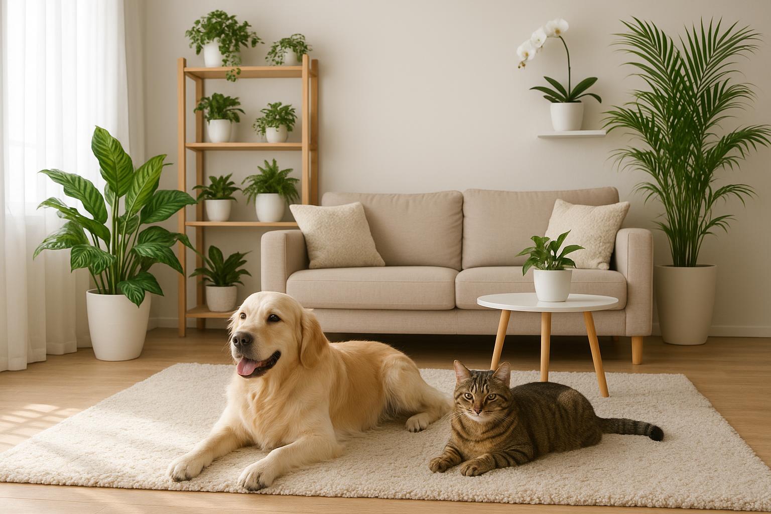 Piante da interno sicure per cani e gatti: 9 specie decorative per l’autunno in casa