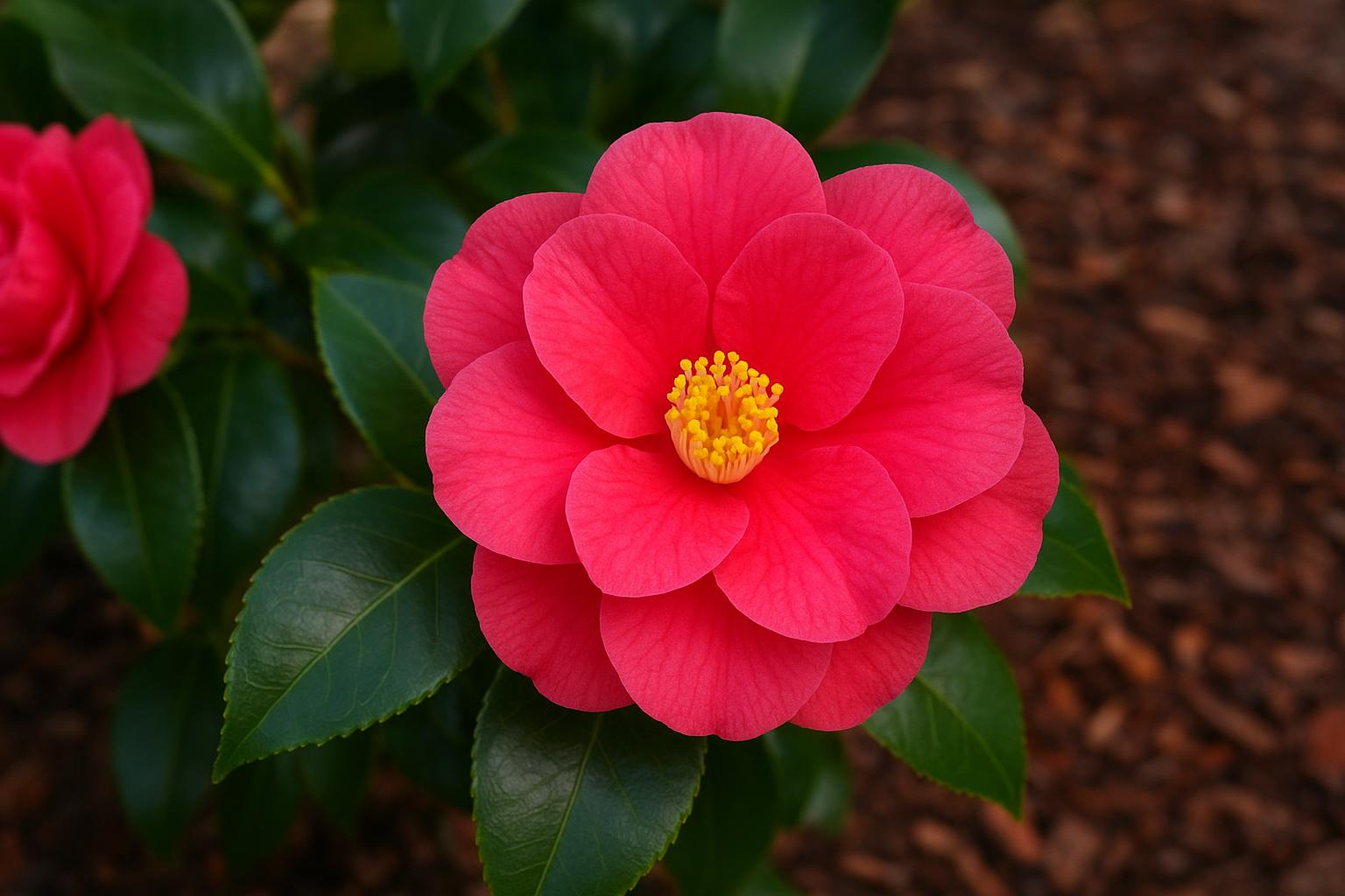 Camelia japonica in vaso e in giardino: impostare a ottobre una fioritura spettacolare di fine inverno