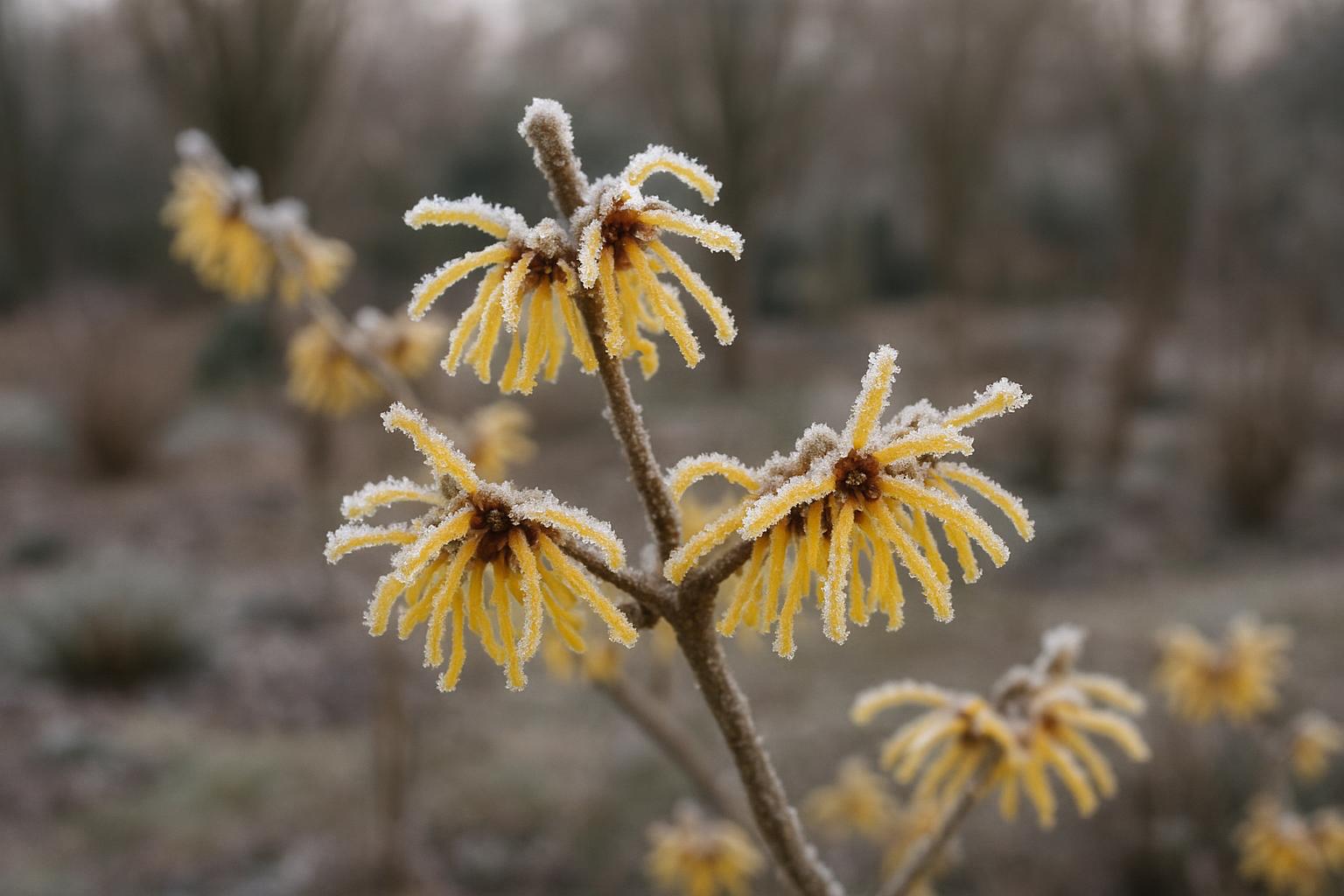 Hamamelis in giardino: piantarlo in autunno per fioriture invernali profumate