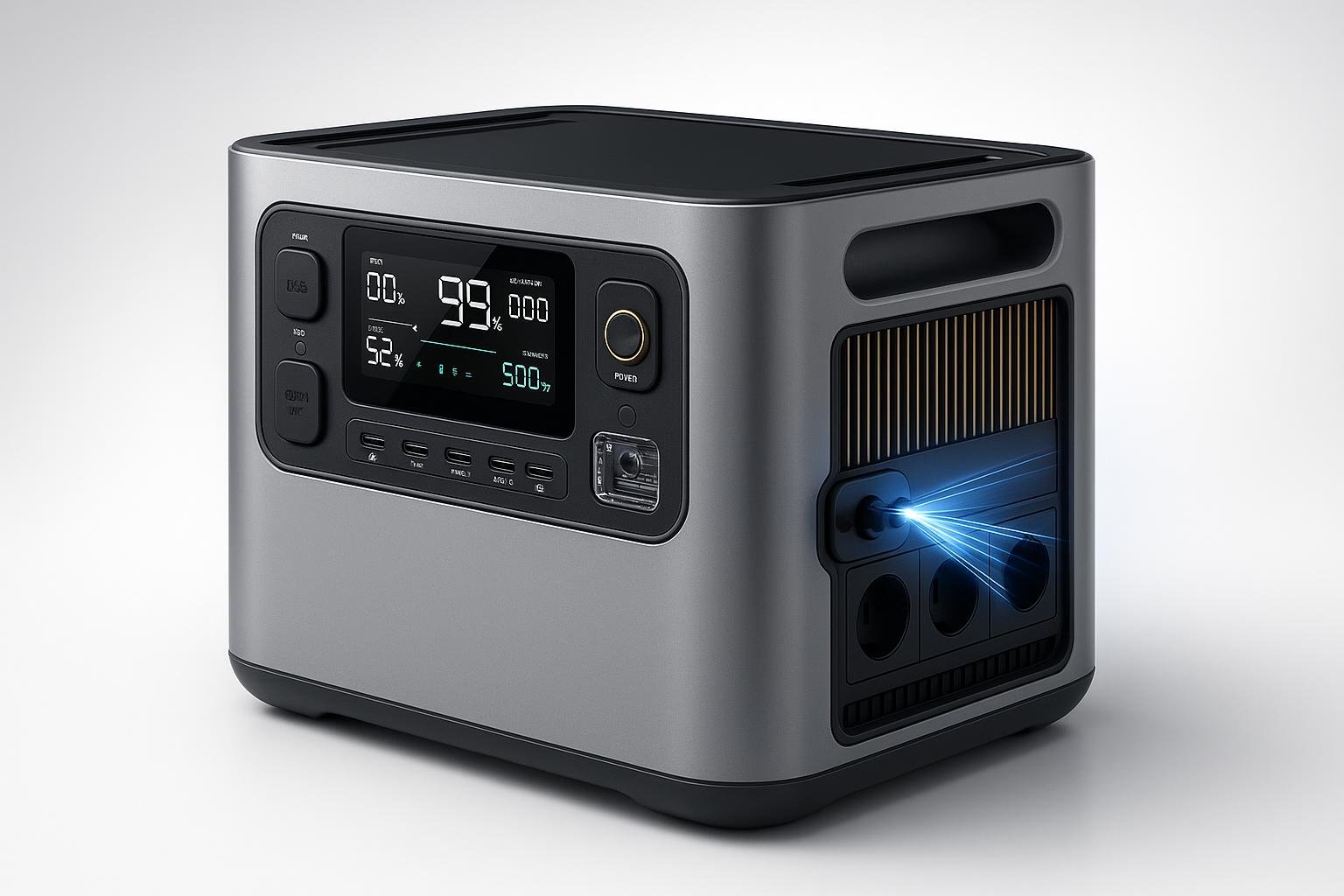 AFERIY P300 centrale elettrica portatile 3000W: energia silenziosa per il giardino e la serra