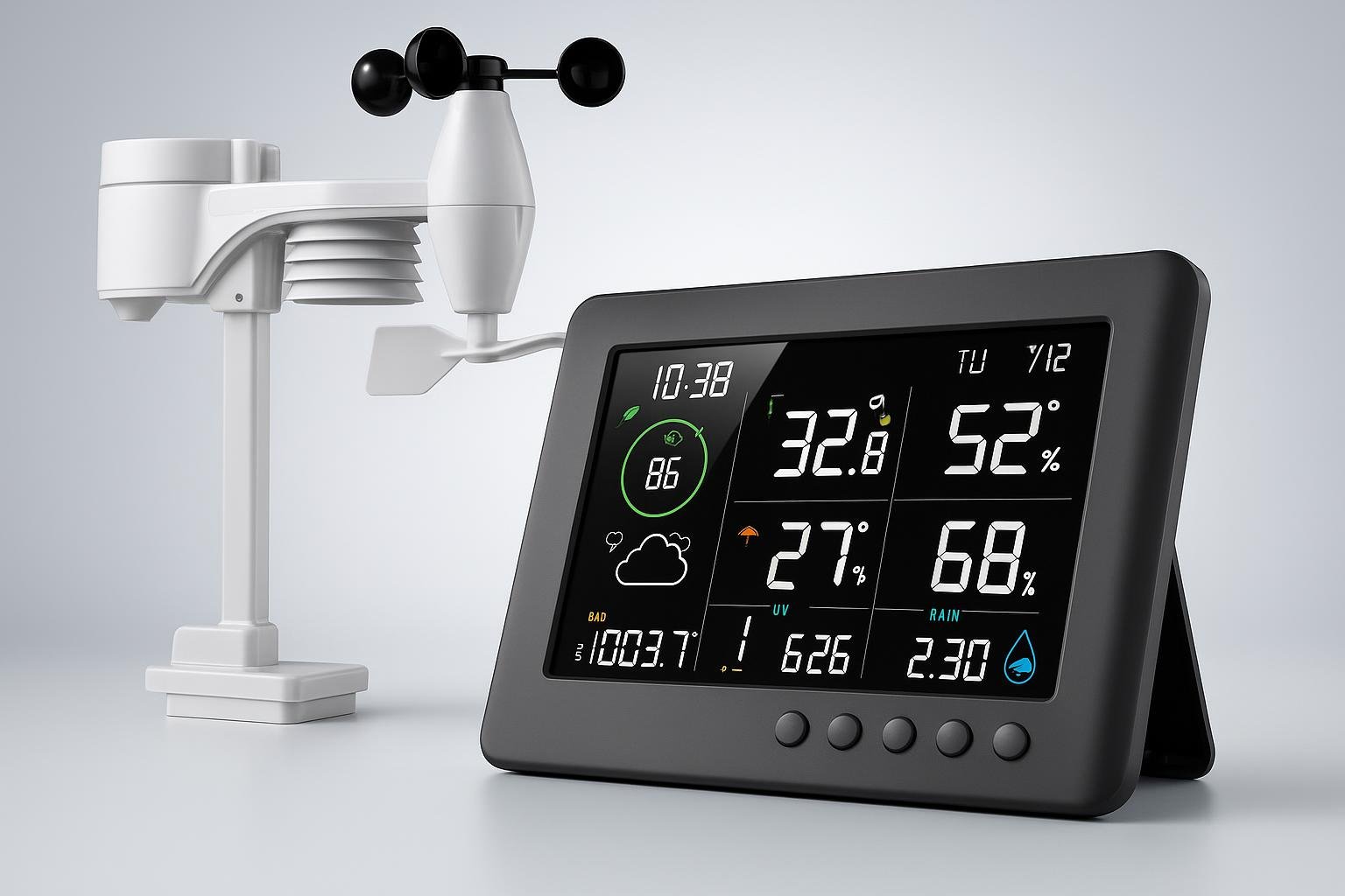 Stazione meteo Wi-Fi Bresser 7 in 1: monitorare il clima del giardino direttamente dallo smartphone